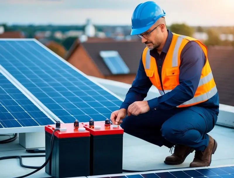 Baterías de Litio para Placas Solares
